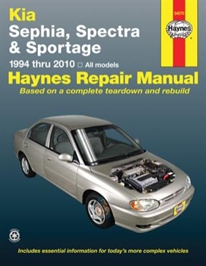 Haynes Manual - Kia Sportage årg. 94-10