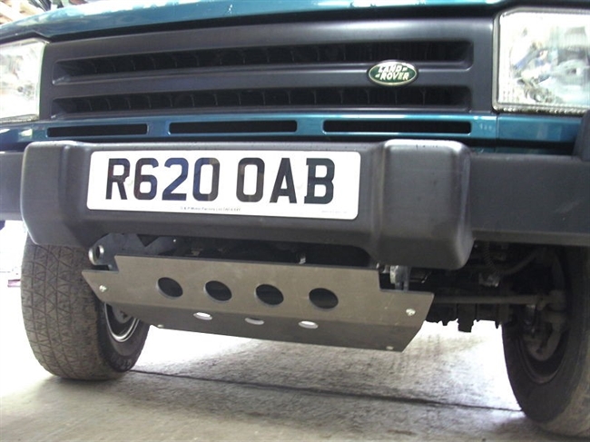 Undervognsbeskyttelse - Styretøj i aluminium til Land Rover Discovery II