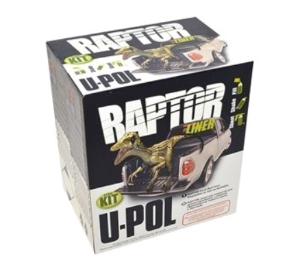 Raptor maling 4 liter kit farveløs