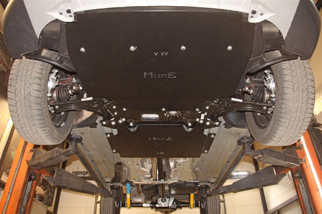 Undervognsbeskyttelse - Reduktionsgear i stål til Volkswagen Caddy 18+