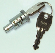 Låsecylinder m/2 nøgler