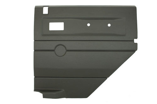Dørpanel - Bagerste dørside beklædning R/H Mørkegrå med elektrisk vindue Land Rover Defender 1983-2006