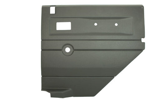 Dørpanel - Sidebeklædning - Bagdør Lysegrå R/H til manuelt vindue Land Rover Defender 1983-2006 
