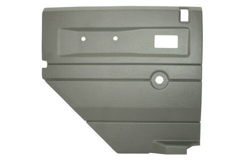 Dørpanel - Sidebeklædning - Bagdør Lysegrå R/H til elektrisk vindue Land Rover Defender 1983-2006 - Kort model