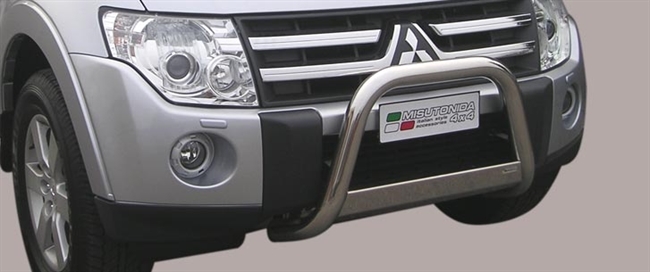 A-bar City - EU godkendt - Fås i sort og blank - i rustfri stål til Mitsubishi Pajero årg. 07-15