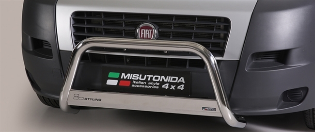 A-bar City EU godkendt i rustfri stål  - Fås i sort og blank til Fiat Ducato årg. 06-13