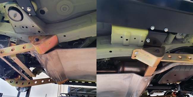 Undervognsbeskyttelse - Stræberarm til Suzuki Jimny frem til årgang 2018 - Raptor 4x4 produkt