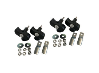 Håndtag sideruder til Aeroklas "pop-up" hard top 4 stk. 