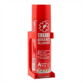4FIRE - 112 FIRESTOPPER m/holder  - Brandslukker velegnet til biler