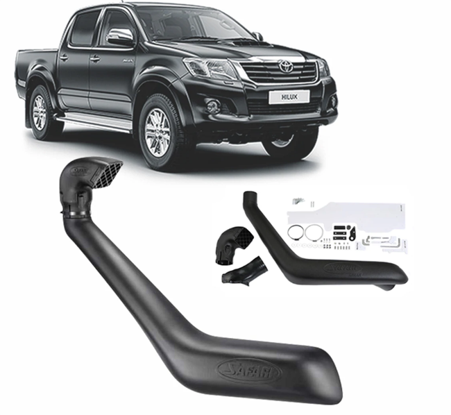 Snorkel fra Safari til Toyota Hilux 25 Series Årgang 2011-2015 3.0L Diesel 1KD-FTV