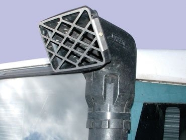 Rist/Air ram grill rustfristål til Safari Snorkel