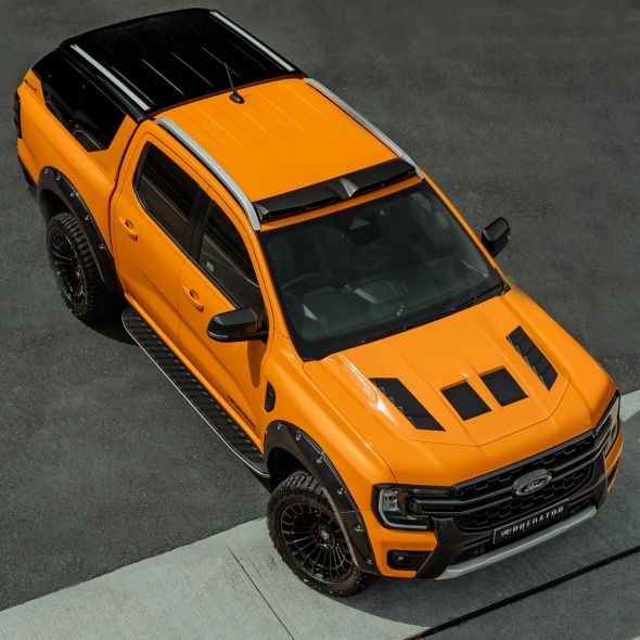 Motorhjelms facelift fra Predator til Ford Ranger Årgang 2023+