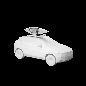 Thule Hull-a-Port XTR - Foldbar bærer til sikker transport af en eller to kajakker