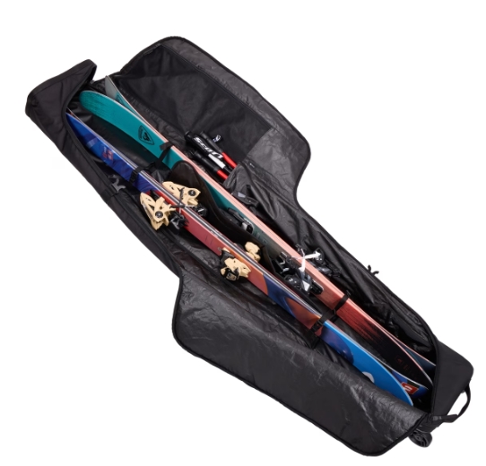 Thule RoundTrip skikuffert på hjul 192 cm sort