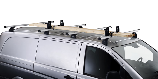 Thule laststop der foldes ned i sort