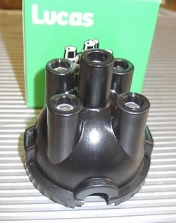 Strømfordeler dæksel til Serie III 2.25 benzin model uden tændkabler med skruefatning