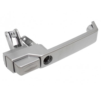 Dørhåndtag til Defender bagerste venstre sidedør i aluminium - UDEN NØGLEHUL