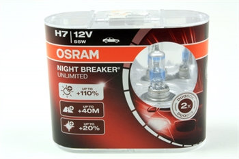Pære H7 OSRAM NIGHT BREAKER UNLIMITED 