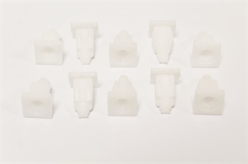 Clips/plugs til montering af lygter på Land Rover Defender, Range Rover Classic og Serie III