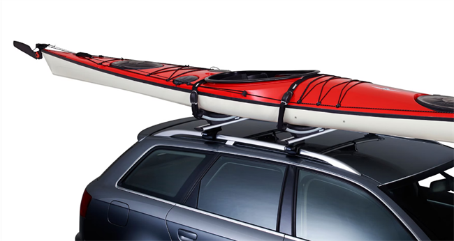 Thule K-Guard vandret kajakholder i sort