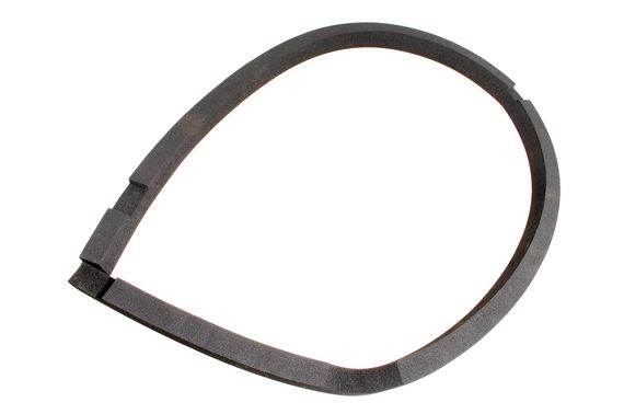 Liste mellem sidepanel og siderudepanel på hard top Land Rover Defender 90