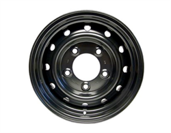 Stålfælge Land Rover Wolf sort fælge 6.5x16" 