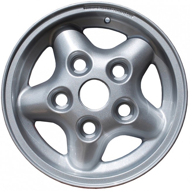 Alu. fælg Land Rover Tornado Silver 7x16" 5-165 