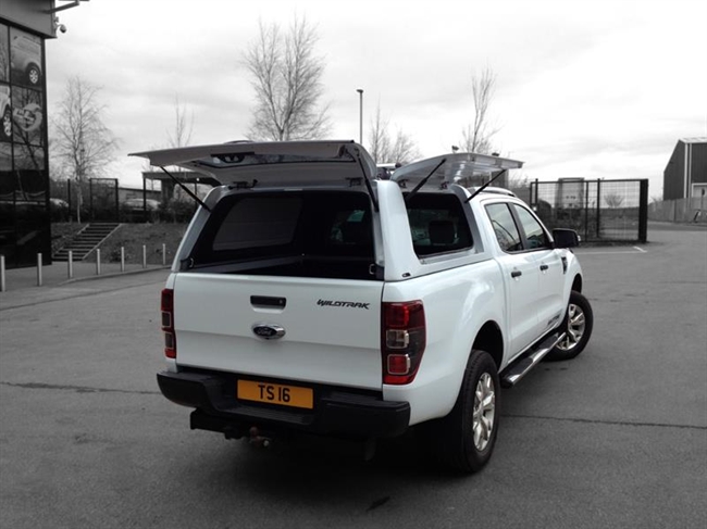Hardtop Alpha Gullwing til Ford Ranger T6/Raptor Double Cab årg. 12+