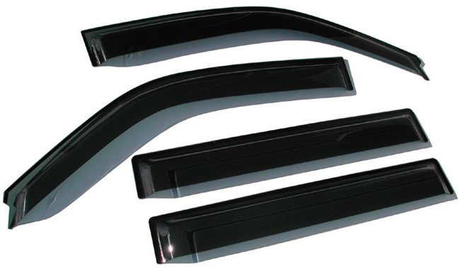 Vindafviser/Wind deflectors sæt til Skoda Yeti årg. 10+