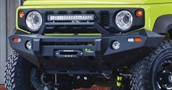 Spilkofanger uden Bull Bar m/tågelygter fra Ironman4x4 til Suzuki Jimny 2018+