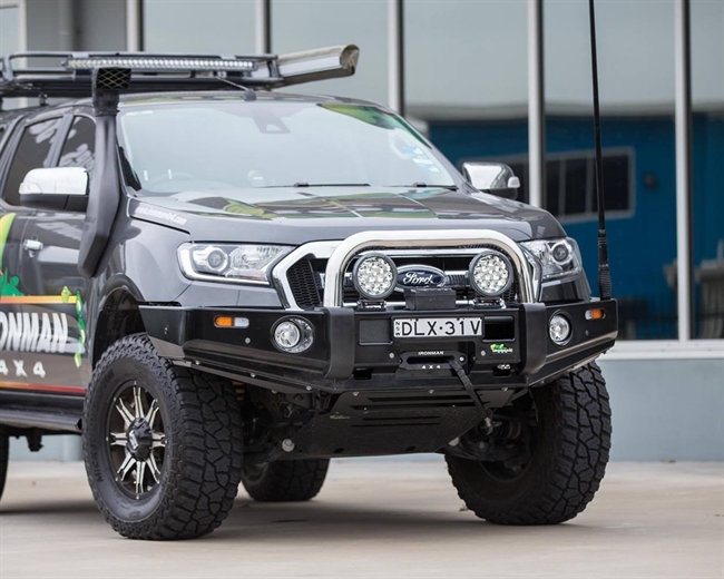 Spilkofanger uden Bull Bar fra Ironman4x4 til Ford Ranger PXII årg. 15-19