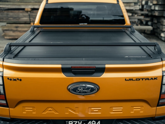 Cargo Carrier Sort Mountain Top fra RealTruck til EVOe og EVOm Ford Ranger Årgang 2023+/VW Amarok Årgang 2023+ Alle modeller