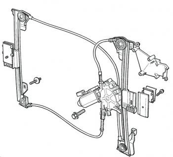 Rudehejs OEM til bagrude på Land Rover Freelander I