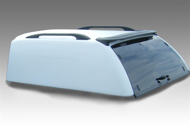 Hardtop Carry Boy 560 uden side ruder - Sort(X08) til Mitsubishi L200 Double Cab årg. 10-15