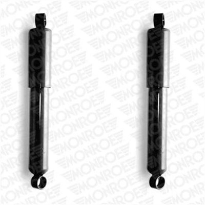 Støddæmper, Monroe Adventure, øverste øje, nederste øje, dobbeltrør, Gastryk bag