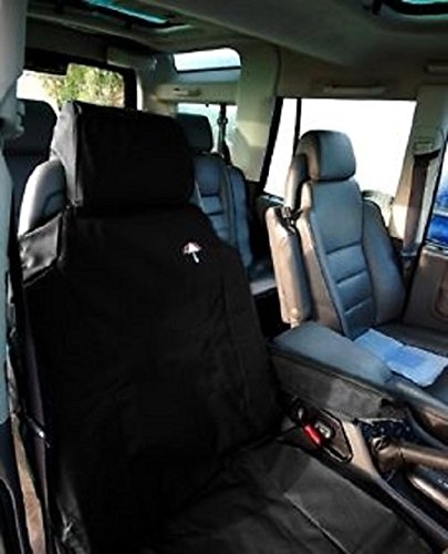 Sædebetræk i sort til Land Rover Discovery II