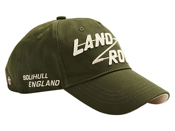 Cap/kasket Land Rover Applique Bronze Green