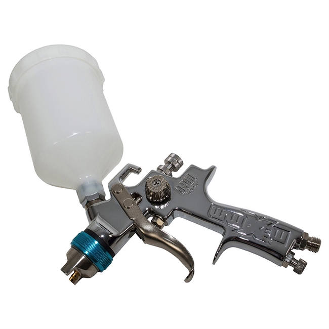 Raptor sprøjtepistol med beholder 1,7mm studse 