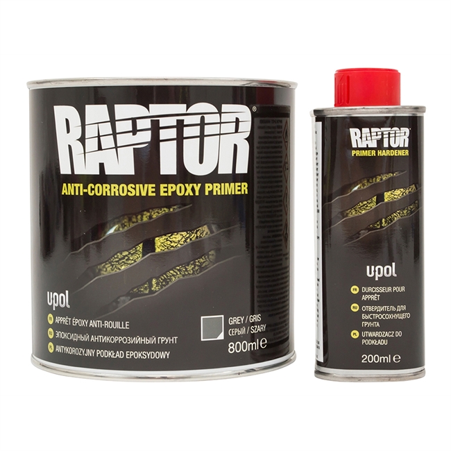 Raptor Anti-rust Primer  maling 1000ml kit 
