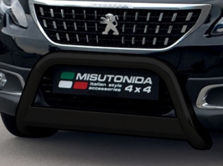 A-bar City EU godkendt - Sort rustfri stål Peugeot 2008 årg. 20+