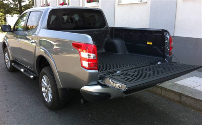 Ladindsats/bedliner - Under rail fra Aeroklas til Mitsubishi L200 Double Cab Årgang 2019-