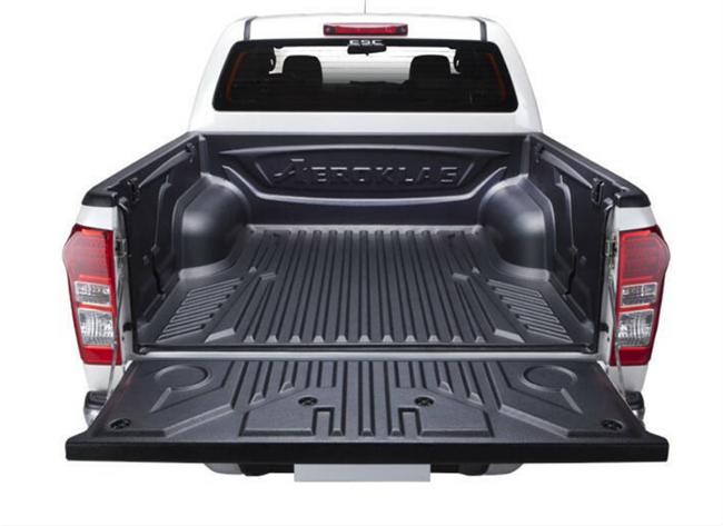 Ladindsats/bedliner - Over rail fra Aeroklas til Isuzu D-Max Double Cab 2020-