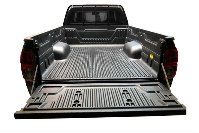 Ladindsats/bedliner - Over rail fra Aeroklas til Toyota Hilux Single Cab Årgang 2015-