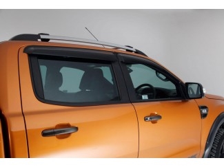 Vindafviser/Wind deflectors til Ford Ranger PXI, PXII & PXIII og Raptor årg. 12-22
