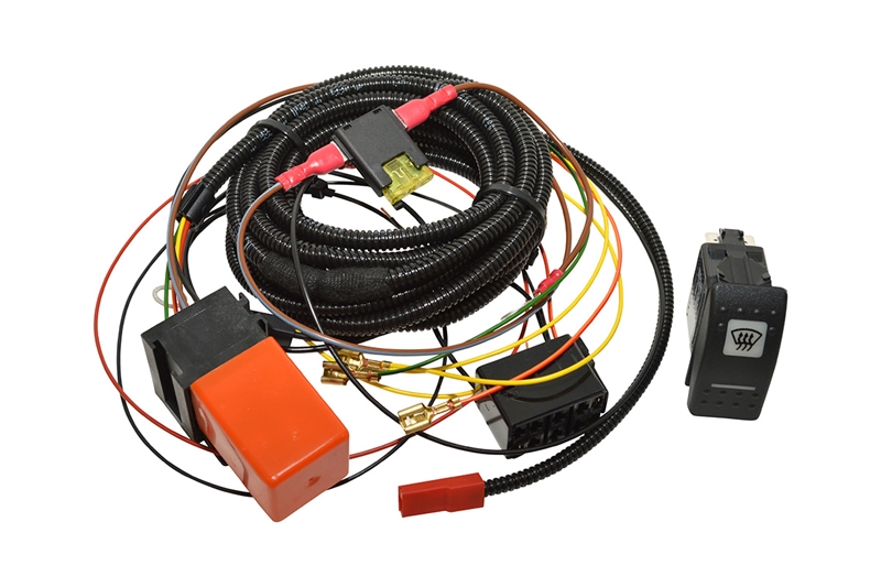 Monteringskit til forrude med varme til Land Rover Defender