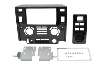 Land Rover Defender Piano Black Puma Double DIN UNIT FASCIA smart skærm indbygningskit