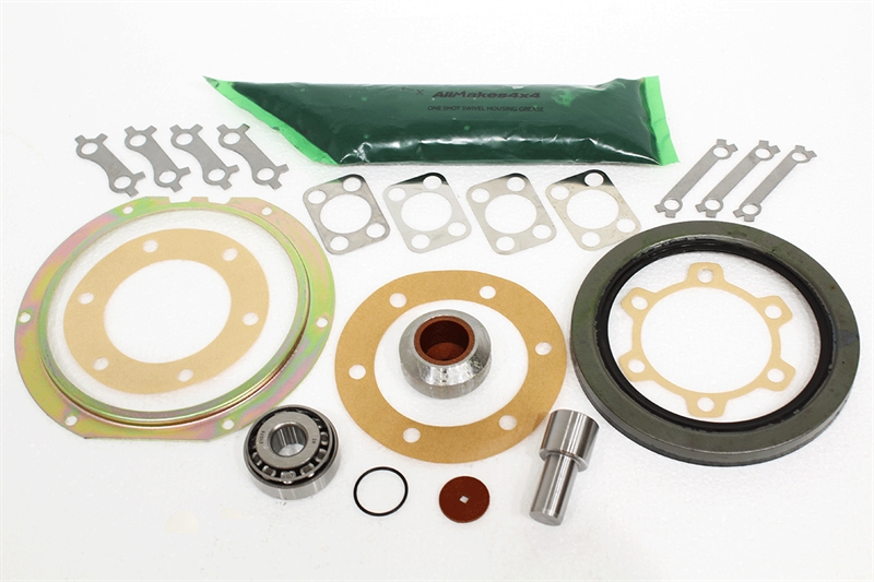 Swivel hus kit med pakninger og lejer uden swivelkugle til Land Rover Serie II 