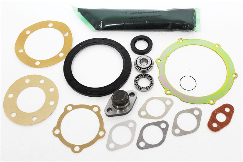 Swivel hus kit med pakninger og lejer uden swivelkugle til Defender uden ABS Årgang 1986+