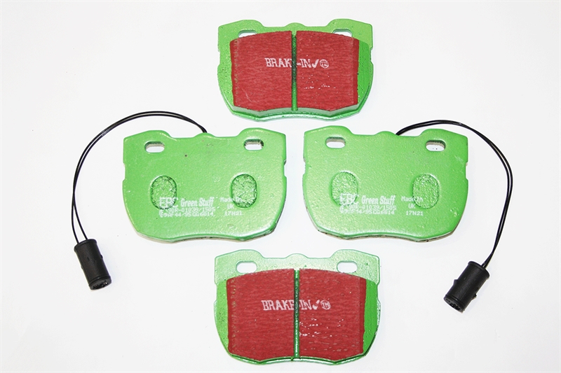 Bremseklodser Front - Green Stuff High Performance til Land Rover Defender 90" Årgang 1986-1991 og Discovery I Årgang 1994-1998