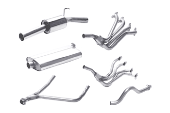 Udstødningssæt i Rustfri til Range Rover Classic V8 3.9L 